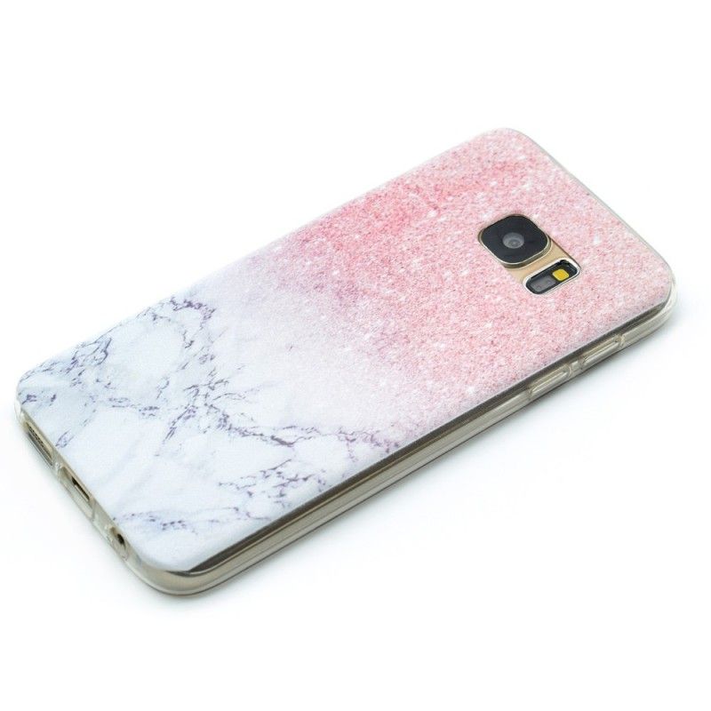 Deksel Samsung Galaxy S7 Marmor