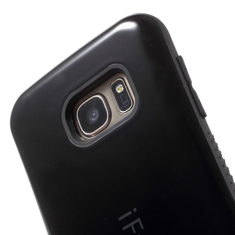Deksel Samsung Galaxy S7 Svart Iface Mall Prangende Anti-fall
