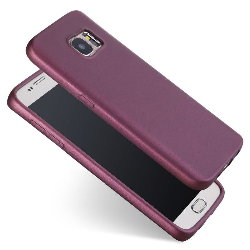 Deksel Samsung Galaxy S7 Svart Verge-Serien