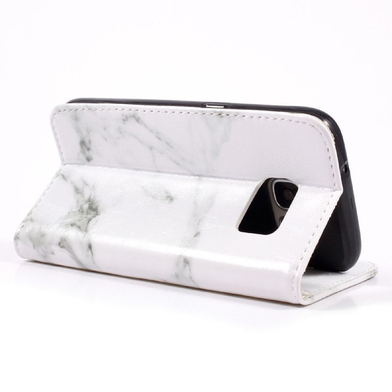 Folio Deksel for Samsung Galaxy S7 Marmor