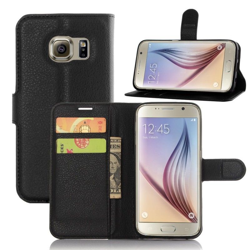 Folio Deksel for Samsung Galaxy S7 Svart Klassisk