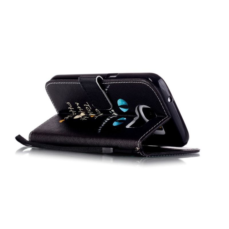 Folio Deksel Samsung Galaxy S7 Ondsinnet Katt