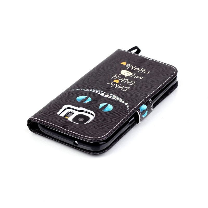 Folio Deksel Samsung Galaxy S7 Ondsinnet Katt