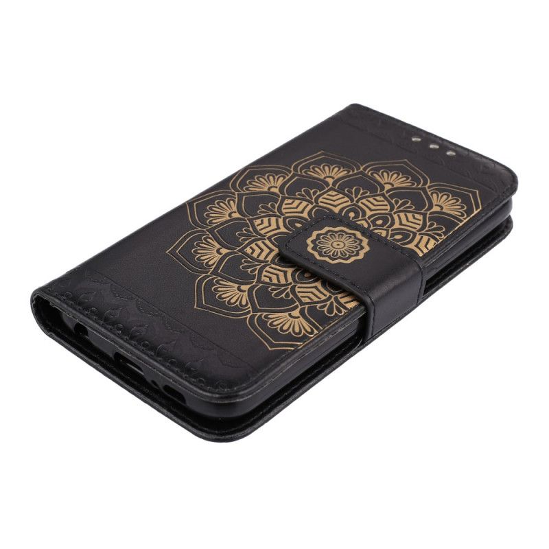 Folio Deksel Samsung Galaxy S7 Rose Gold Avtakbar Skallmandala Beskyttelse