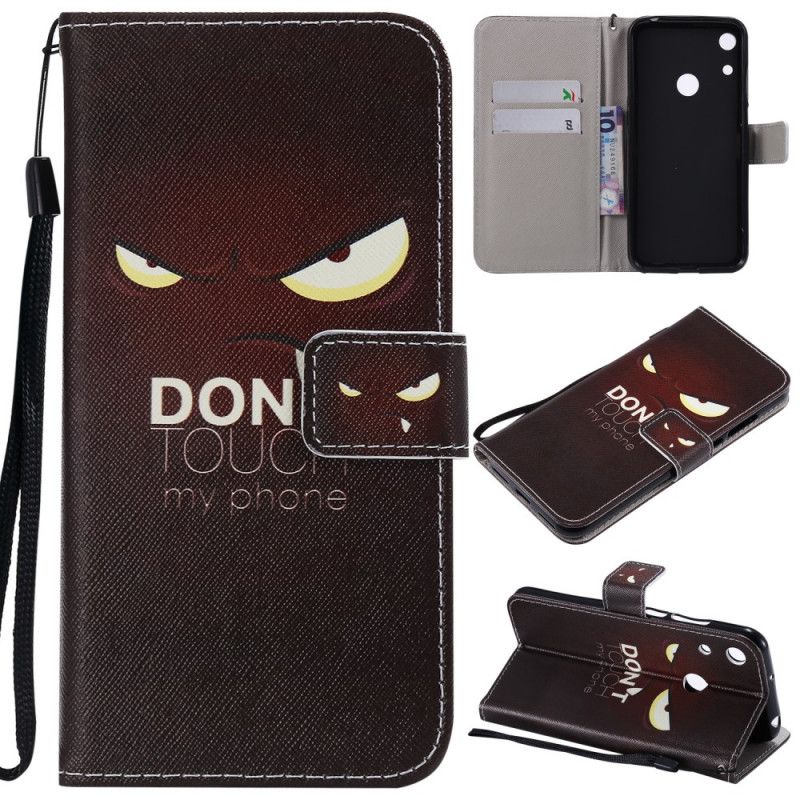 Folio Deksel Honor 8A Demon Berører Ikke Telefonen Min Anti-fall