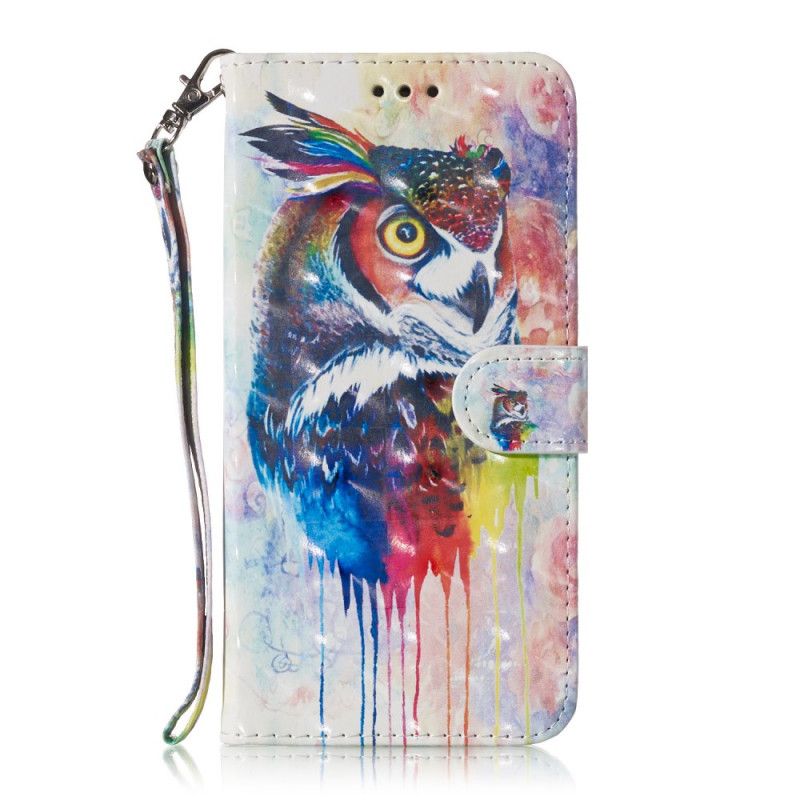 Folio Deksel Honor 8A Dryppende Ugle