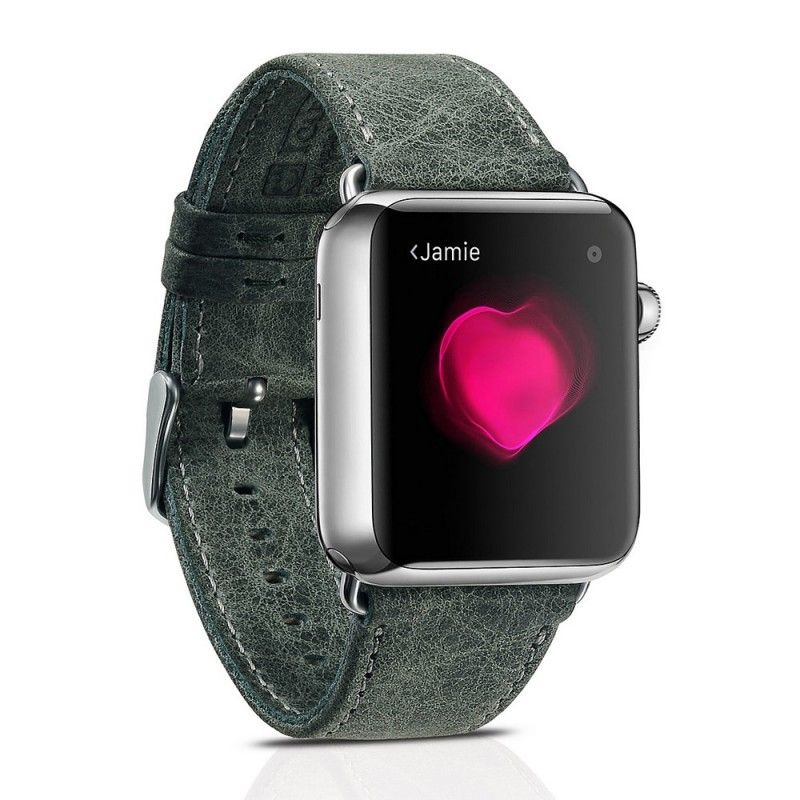 Apple Watch 38Mm Lærrem Slangeskinn