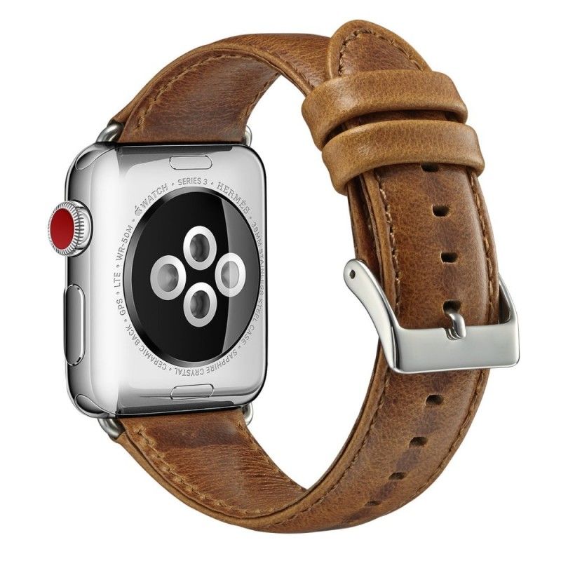 Apple Watch Rem 40 / 38Mm Ekte Vintage Stil Lær