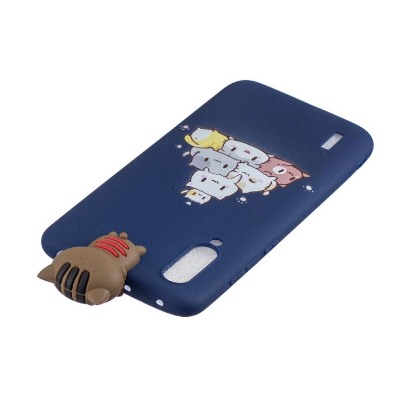 Deksel Xiaomi Mi A3 Mobildeksel Haug Med 3D Katter