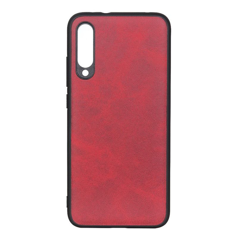 Deksel Xiaomi Mi A3 Svart Premium Skinneffekt