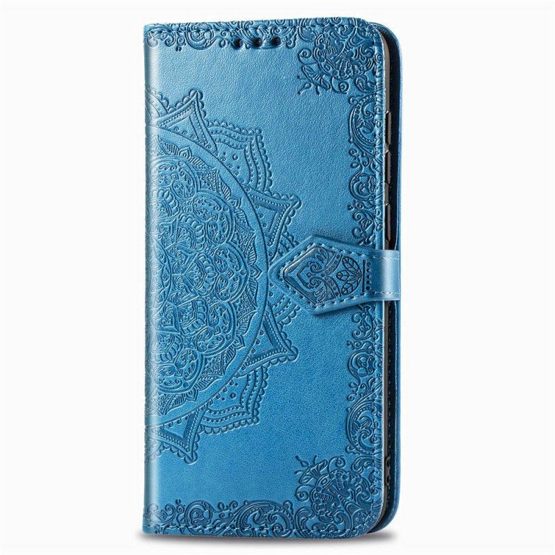 Folio Deksel Samsung Galaxy A20s Svart Middelaldrende Mandala