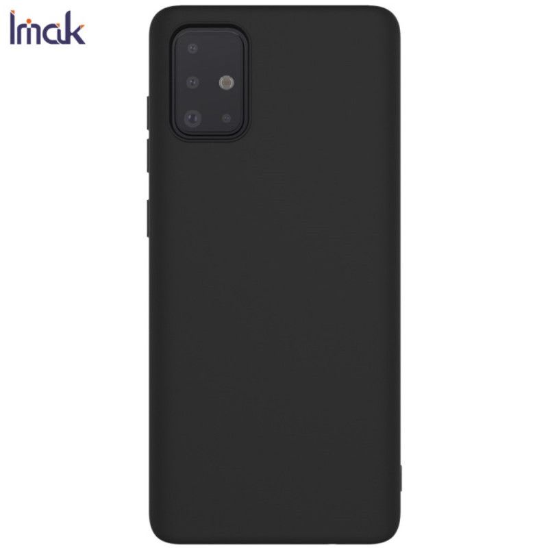 Deksel Samsung Galaxy A51 Svart Frostet Imak Anti-fall