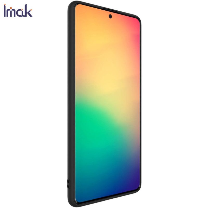 Deksel Samsung Galaxy A51 Svart Frostet Imak Anti-fall