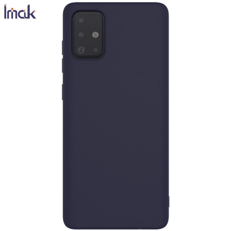 Deksel Samsung Galaxy A51 Svart Frostet Imak Anti-fall