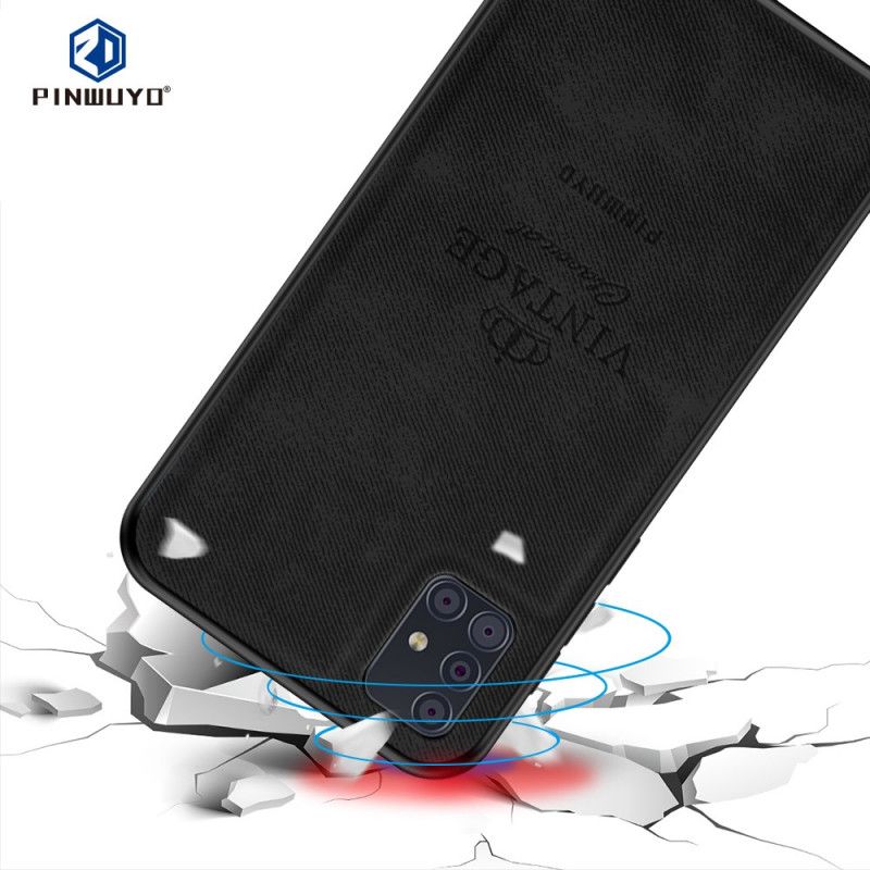 Deksel Samsung Galaxy A51 Svart Hederlig Vintage Pinwuyo