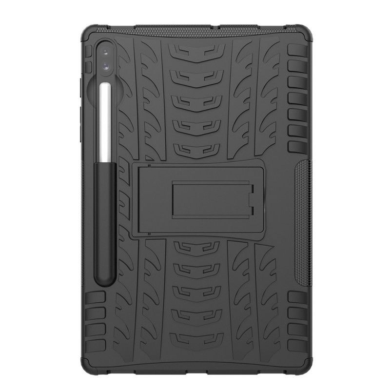 Deksel Samsung Galaxy Tab S6 Svart Mobildeksel Ultrabestandig Pluss