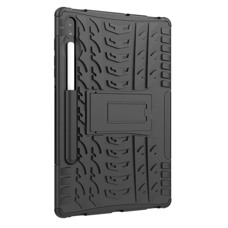 Deksel Samsung Galaxy Tab S6 Svart Mobildeksel Ultrabestandig Pluss