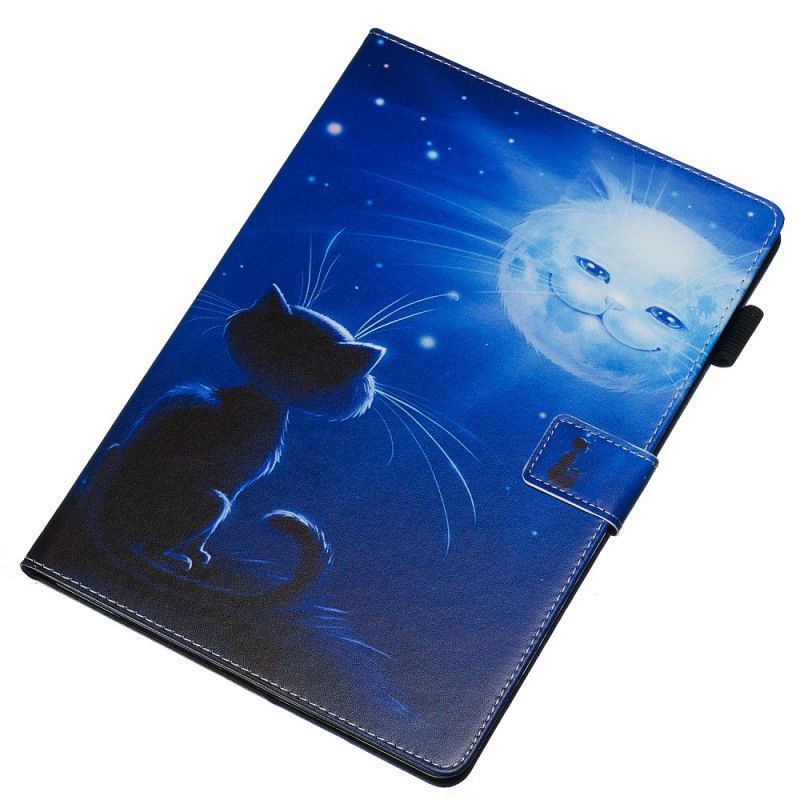 Etui Samsung Galaxy Tab S6 Katt I Måneskinnet