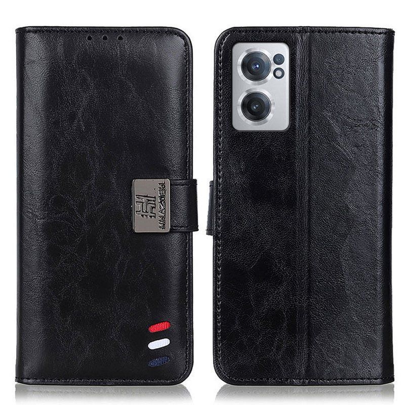 Folio Deksel Til OnePlus Nord CE 2 5G Tricolor Kazneh