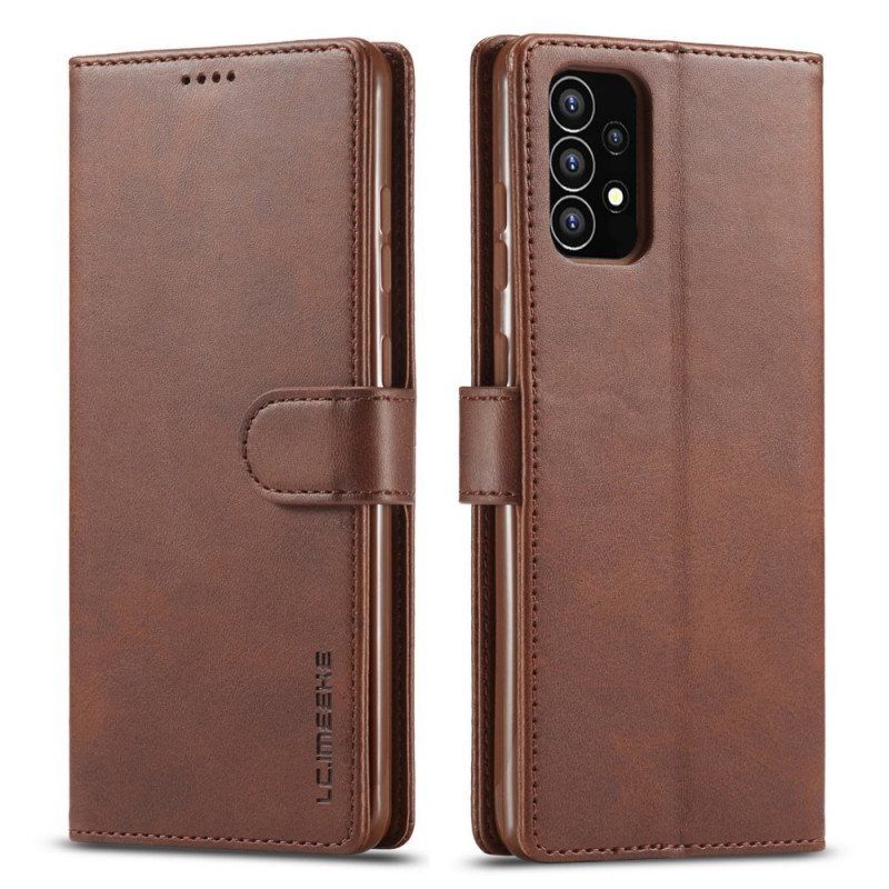 Folio Deksel Til Samsung Galaxy A53 5G Lc.imeeke Skinneffekt