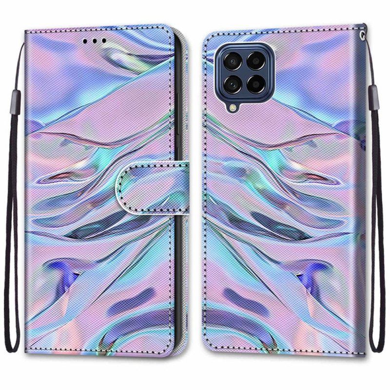Folio Deksel Til Samsung Galaxy M53 5G Som Maling