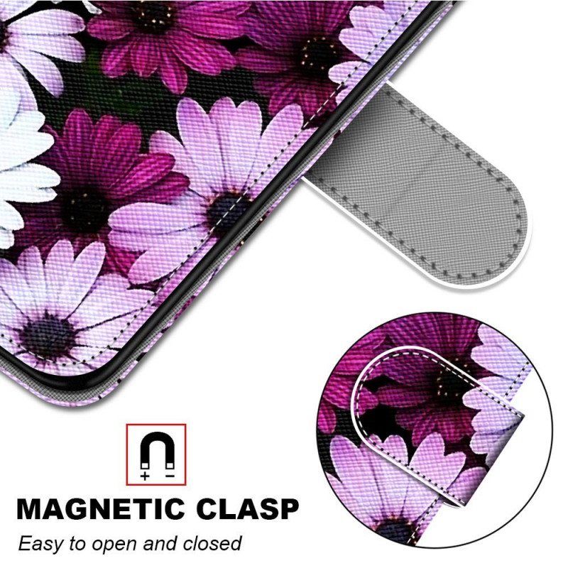 Folio Deksel Til Samsung Galaxy S22 Ultra 5G Floral Wonder