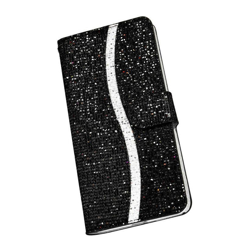 Folio Deksel Til Xiaomi Redmi Note 10 / 10S Paljetter S Design
