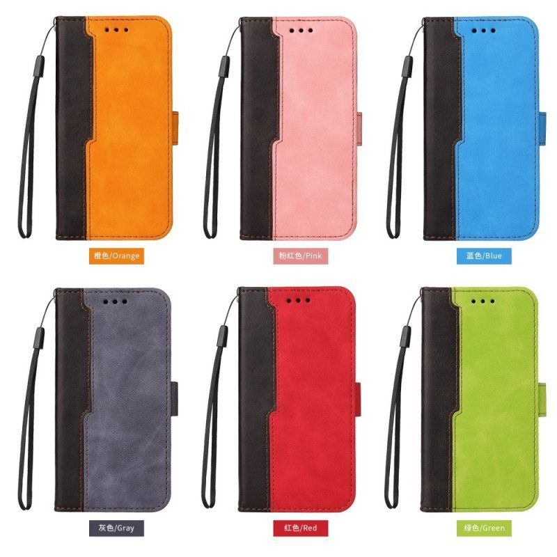 Folio Deksel Til Xiaomi Redmi Note 11 Pro Plus 5G To-tone