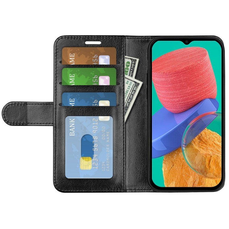Lærdeksel Til Samsung Galaxy M33 5G Vintage Kunstskinn