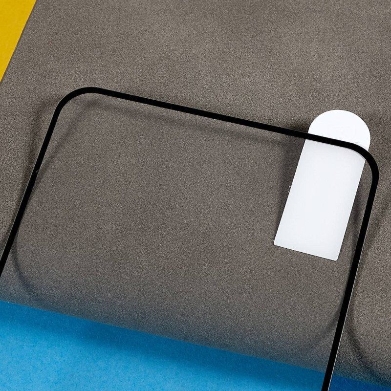 Oppo Reno 8 Skjermbeskytter I Herdet Glass. Svarte Kanter